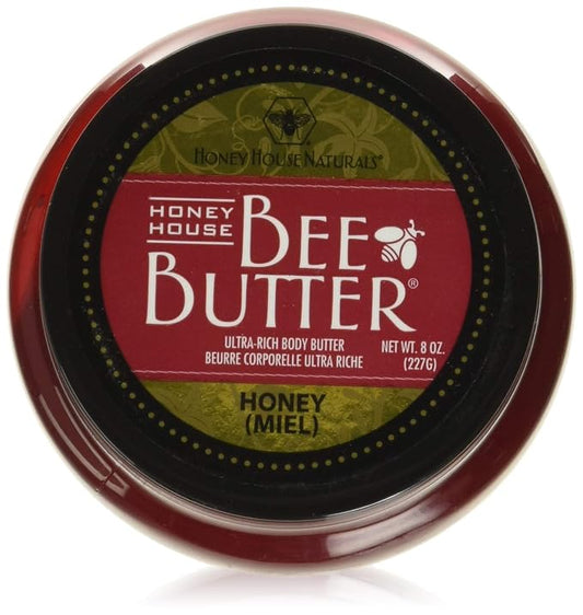 Honey House Naturals Bee Butter Tub, 8 Ounce