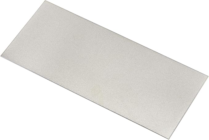 Diamond Whetstone Sharpening Stone, 400 Grit 6.69" x 2.95" Total Size, Sharpener Abrasive Tool - (Applications: for Metal Grinding)