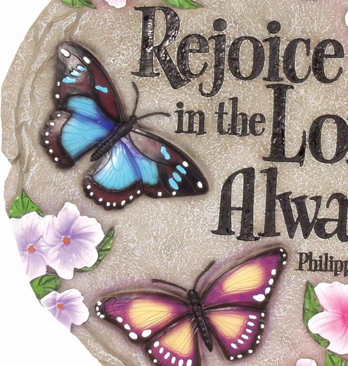 Spoontiques Rejoice in The Lord Stepping Stone