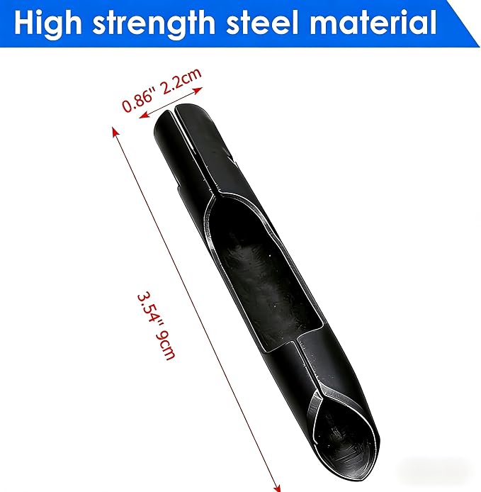 12 Pack Aerator Parts 1/2 Inch Closed Spoon Aerator Core Tines Fit For Ryan 522361, Bluebird 7190, Classen 100032, EXMARK 121-4894, 126-0262, 1262143
