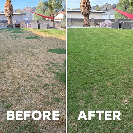 Aeroflow by Lawnbright - Liquid Lawn Aerator - Loosen Soil & Clay Without Equipment - Kids & Pet Safe - Sprayer Included (32 fl. oz)