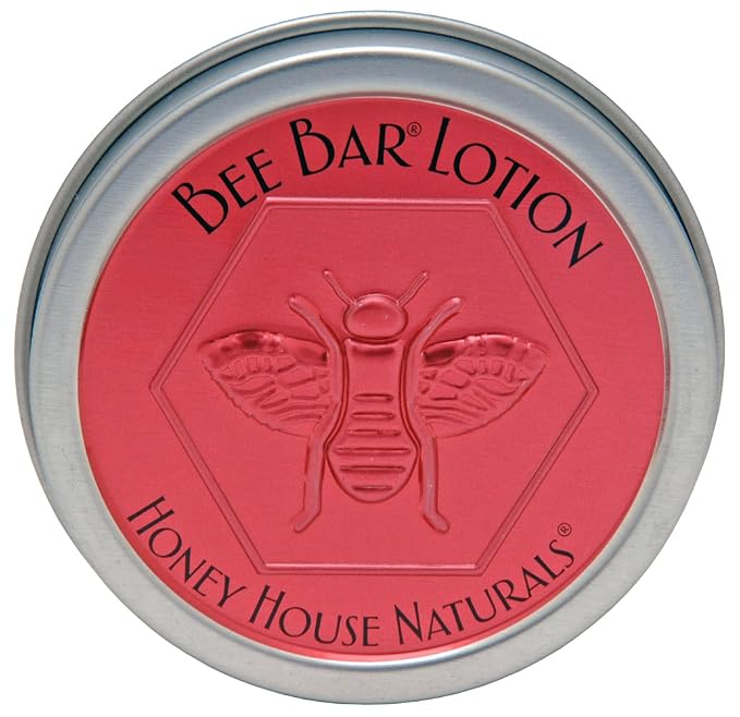 Honey House Naturals Small Bee Bar Lotion, Sweet Honey, 0.6 Ounce