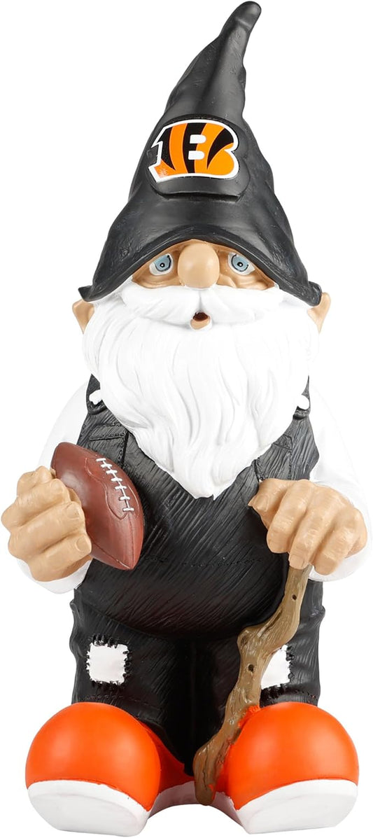 NFL Resin 11.5" Team Logo Outdoor Garden Statue Gnome