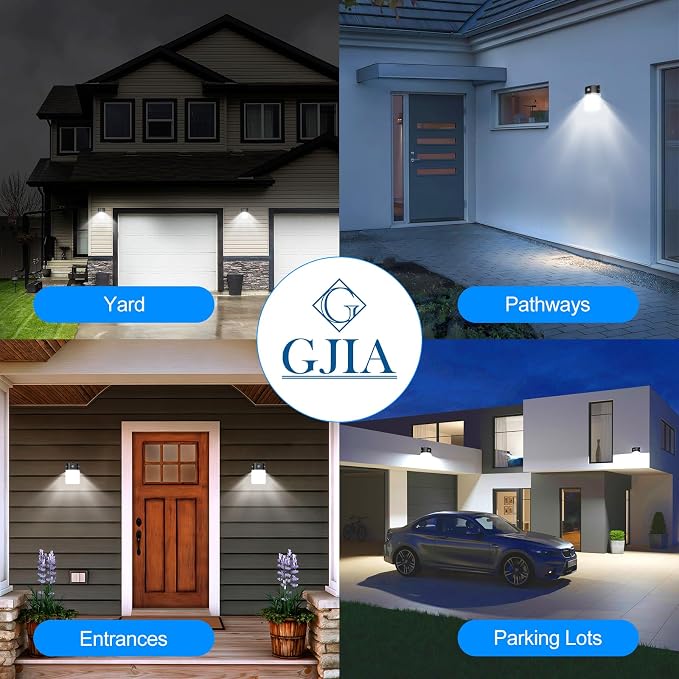 30W LED Wall Pack Light, Dusk to Dawn Outdoor Lighting Sensor, 3600LM, 5000K, LED Outdoor Wall Lights, 120Vac IP65 Waterproof Security Flood Light for Commercial, Porch, Garage, Garden, 6 Pack