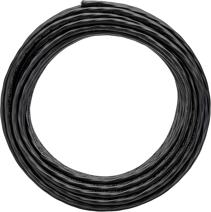 Orbit 57094 Underground Sprinkler Wire, 5-Strand Solid, 50 Ft, UF/UL Listed, Multi-Color, Gauge