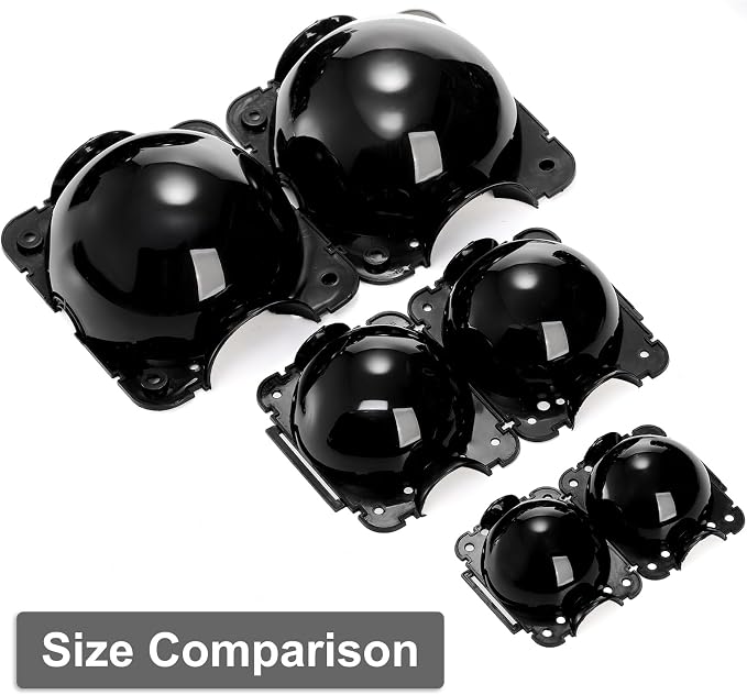 Elsjoy 30 Pack 3 Sizes Plant Root Growing Box with 120 pcs Zip Ties, Air Layering Propagation Ball Kit Reusable Tree Rooting Grafting Tools, Root Propagation Ball Set for Fast Propagation