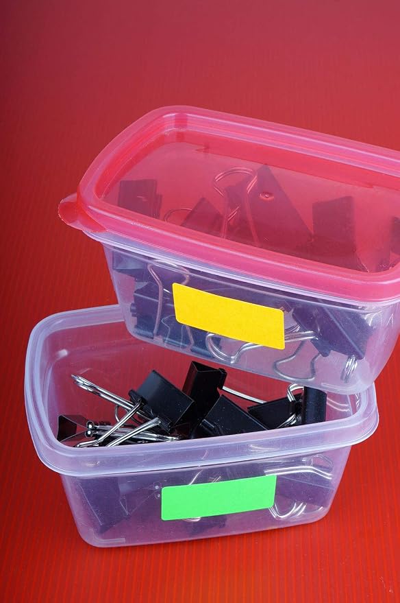 Royal Green Rectangle Black Sticker Labels 1.57 inch x 0.75 inch (40mm x 19mm) - 2000 Pack