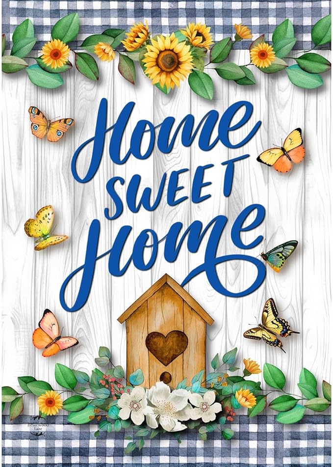 Briarwood Lane Country Home Swet Home Garden Flag