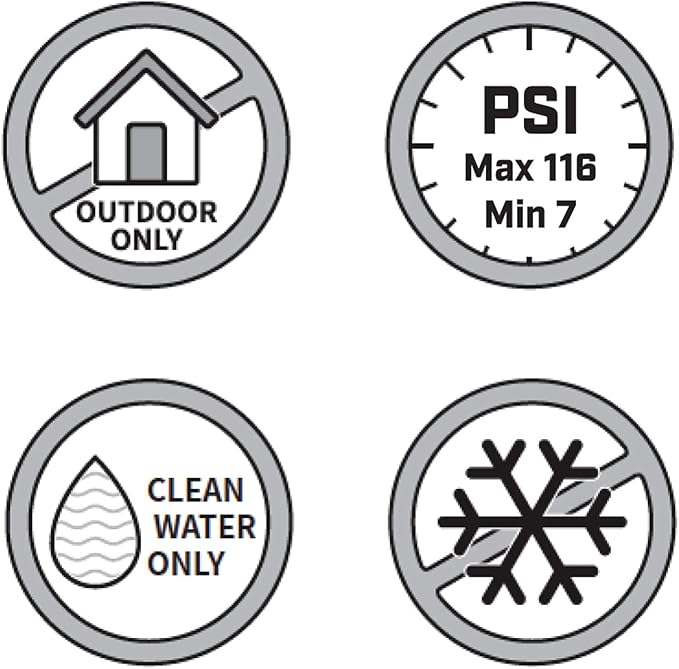 Chapin 41001 Single Zone Water Timer with Water Resistant Construction, Numerous Options for Frequency of Watering/Duration of Watering Settings and up to 116 PSI, Red/Black
