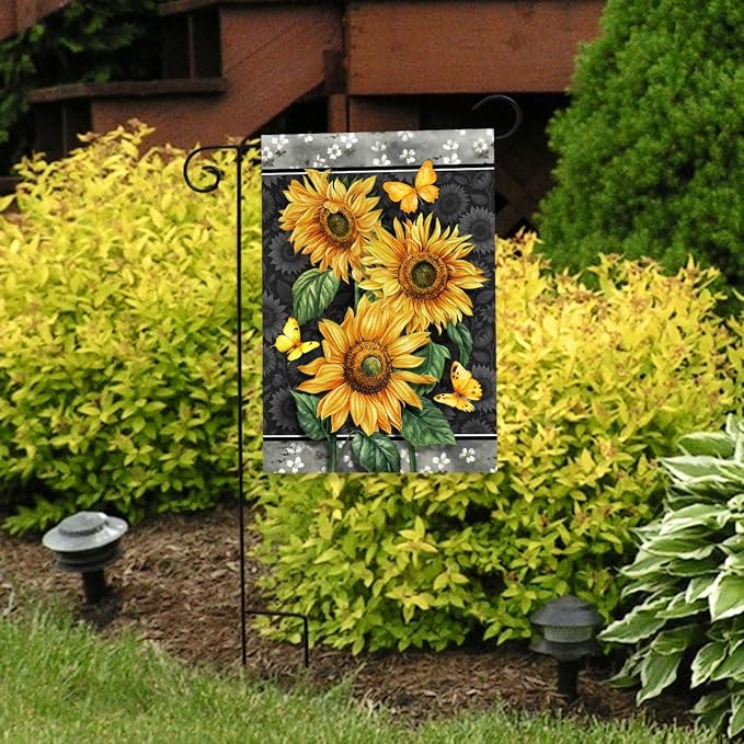 Briarwood Lane Elegant Sunflowers Garden Flag
