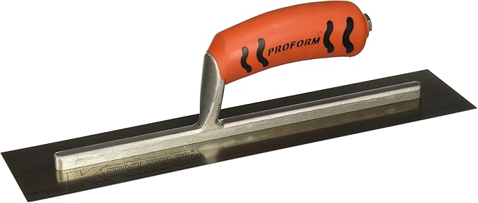 Kraft Tool CF216PF Cement Trowel with ProForm Handle, 14 x 3-Inch
