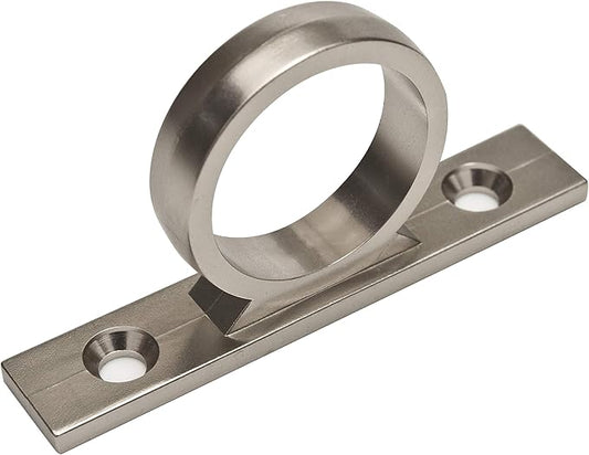 Dura Faucet DF-SA155-SN RV Shower Hose Guide Ring - Mounting Screws Included (Brushed Satin Nickel)