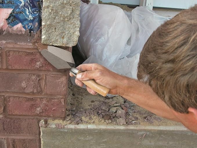 MARSHALLTOWN QLT Pointing Trowel, 5 1/2 x 2 3/4 Cement and Mortar Finishing Tool, Plastic, PT55