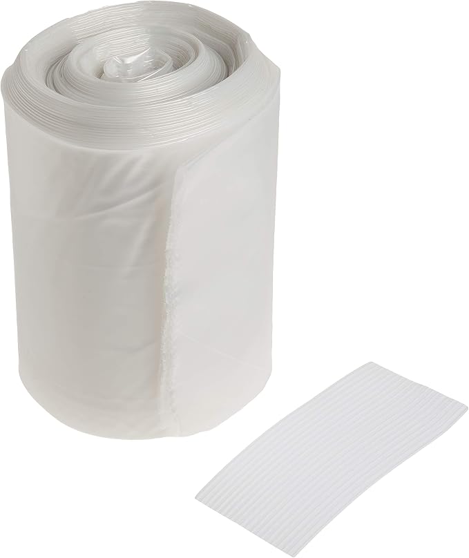 Frost King CB3250 Boxed Heavy Duty Contractor Clean-Up Bags, 32 inch x 50 inch x 3 Mil., 20 Bags, Clear, 1 Count (Pack of 1)
