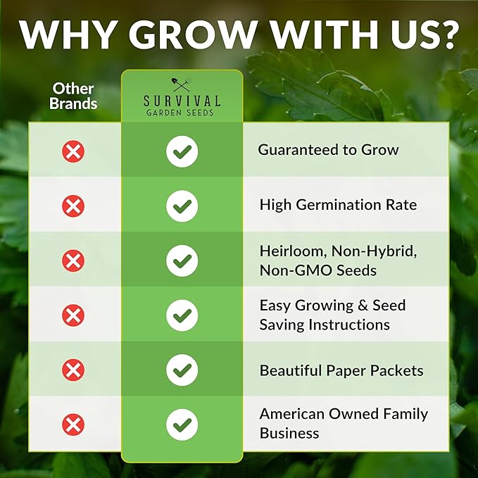 Muncher Cucumber Seeds for Planting | Burpless Variety with Smooth Skin for Snacking or Slicing – Survival Garden Seeds (5 Packs)