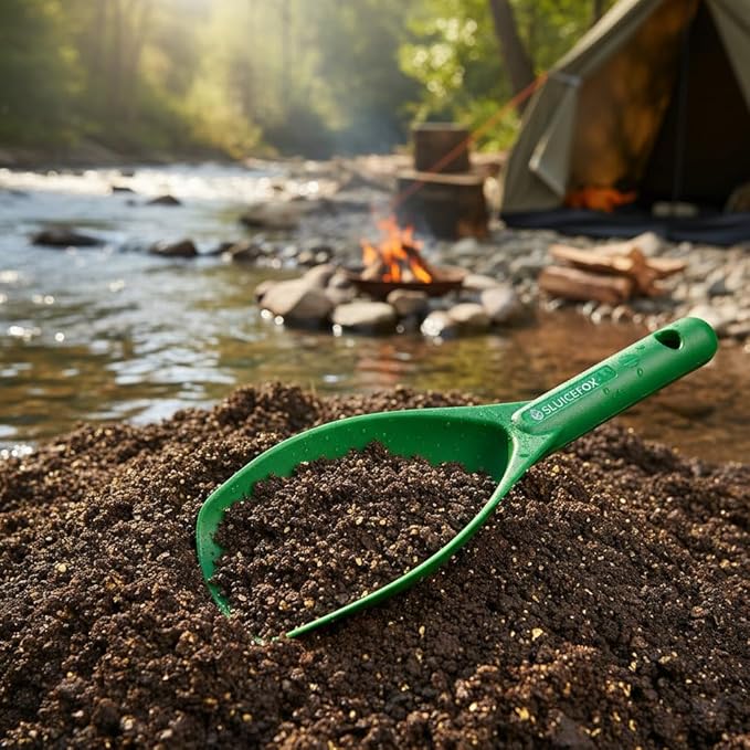 Sluice Fox Gold Prospecting Paydirt Scoop | Durable Plastic Hand Trowel Shovel | Lightweight Tool for Panning, Dredging & Crevice Digging