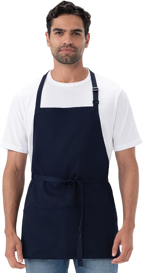 Chef Works Unisex Three Pocket Apron