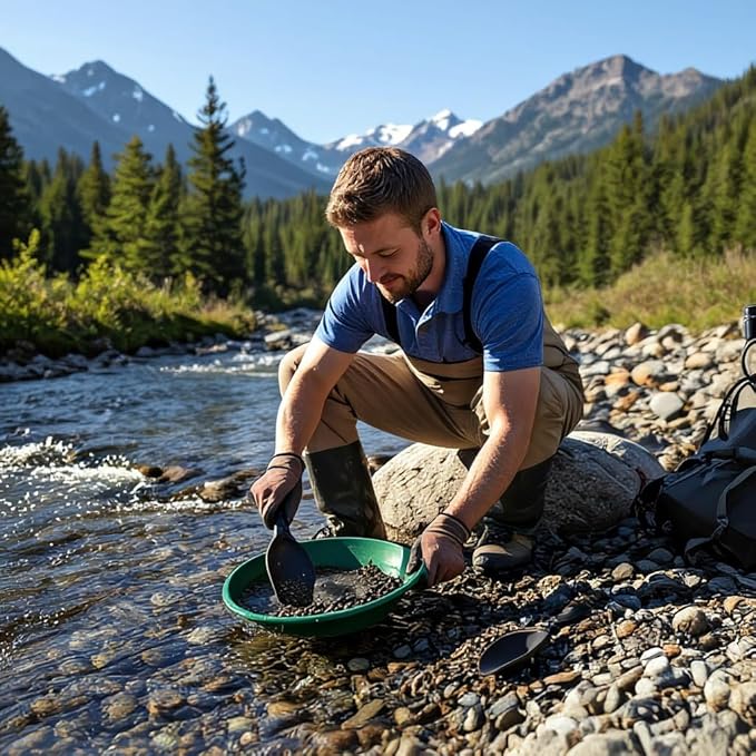 Sluice Fox Gold Prospecting Paydirt Scoop | Durable Plastic Hand Trowel Shovel | Lightweight Tool for Panning, Dredging & Crevice Digging