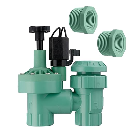 Orbit 57604 1-Inch FPT 100 Series Automatic Anti-Siphon Valve with Flow Control and 3/4-Inch Reducer