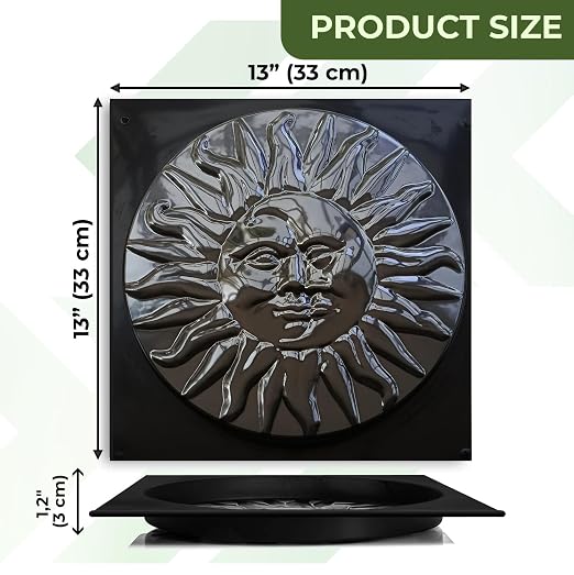 Sun Moon Garden Stone Stepping Mold Pathmaker Mold Concrete - Sun Stepping Stone Precast Concrete Pavers
