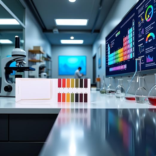 80 Strips Yellow Professional 1-14 Ph Litmus Paper Ph Tester Papers Ph Meters Indicator Paper Water Cosmetics Soil Acidity Test Strips Lab Consumables
