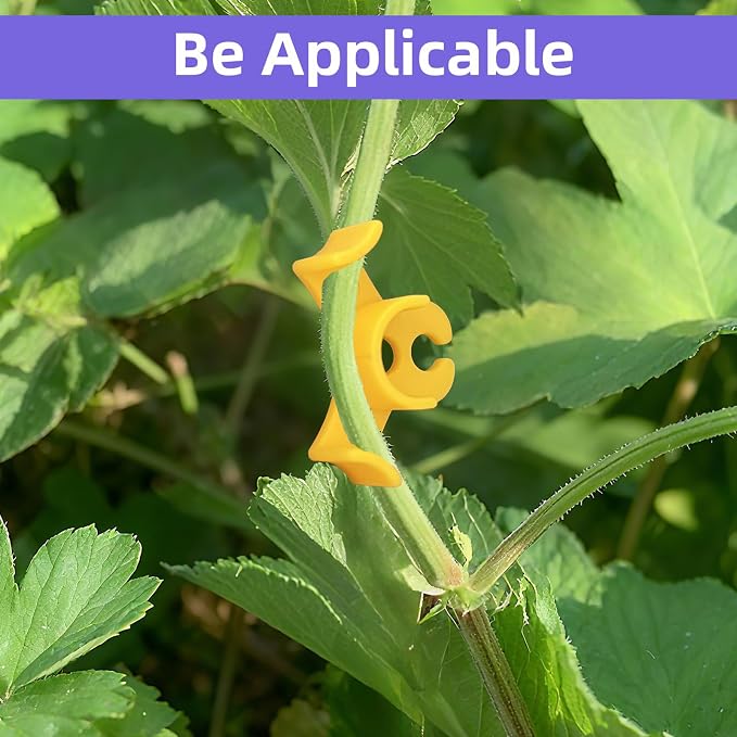 200 Pack Plant Training Clips, 90 Degrees Plant Stem Bender, Low Stress Training Clips for Gardening Flowers Vegetables Branches
