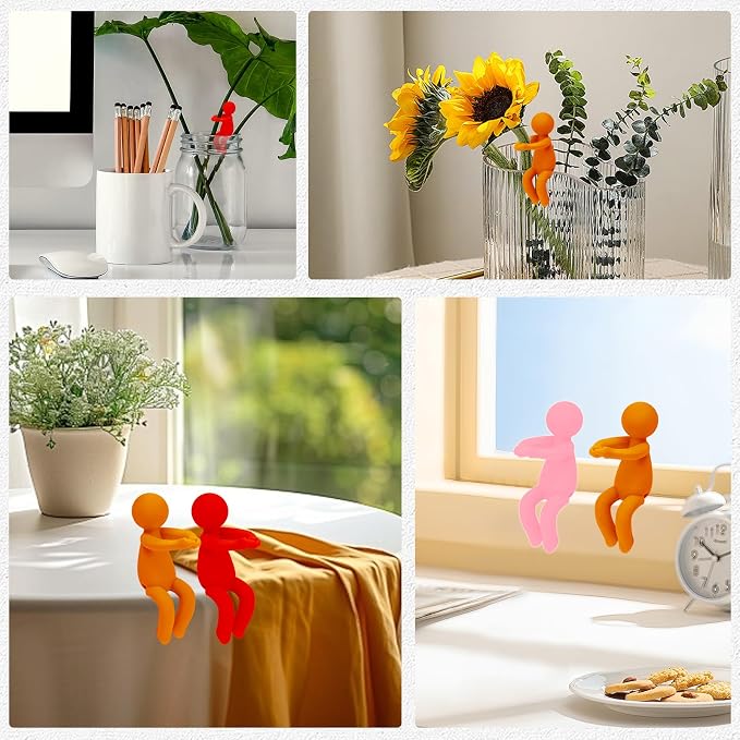 3 Pcs Plant Propagation Friends, Plant Propagation Buddy, Plant Cutting Holder for Shoots, Sprouts and Stems, Cute Plant Propagation Support Growth Tool for Indoor Garden