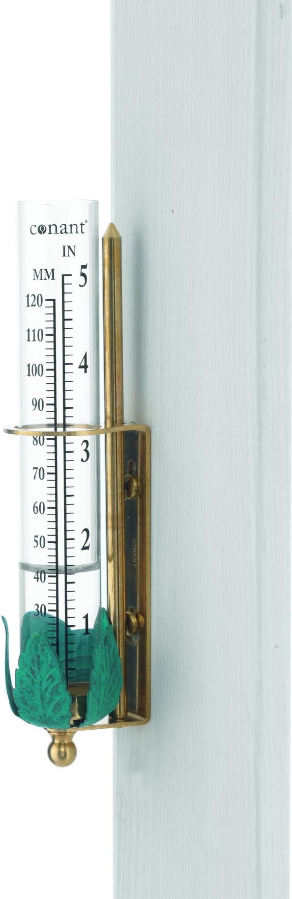 Conant VRG1LFB Vermont Rain Gauge (Living Finish Brass) #VRG1