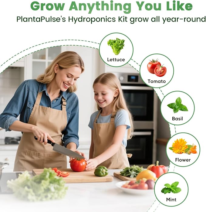 201Pcs Hydroponic Pods Kit | Compatible with Aerogarden, 50 Grow Sponges & Labels, 50 Baskets & Domes, 1 Tweezers, For Vegetables, Herbs, Lettuce