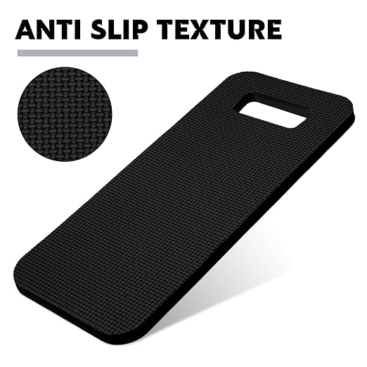 Riakrum 40 Pcs Garden Kneeling Pad Garden Knee Pad Thick Foam Knee Mat Waterproof Cushion for Kneeling Multi Functional and Church Kneeler for Praying, Baby Bath, Yoga, 15.4 x 6.7 Inch (Black)