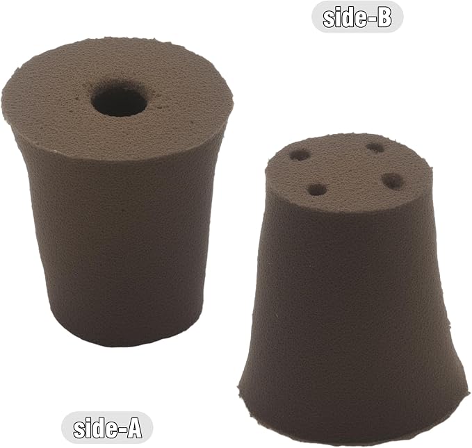 60Pack Grow Sponges, Seed Starter Plugs for Seeds and Cuttings, Suitable for Hydroponic Systems and Soil Cultivation for Indoor and Outdoor Plant Rooting Herbs Vegetables Cultivation Planting Sponges