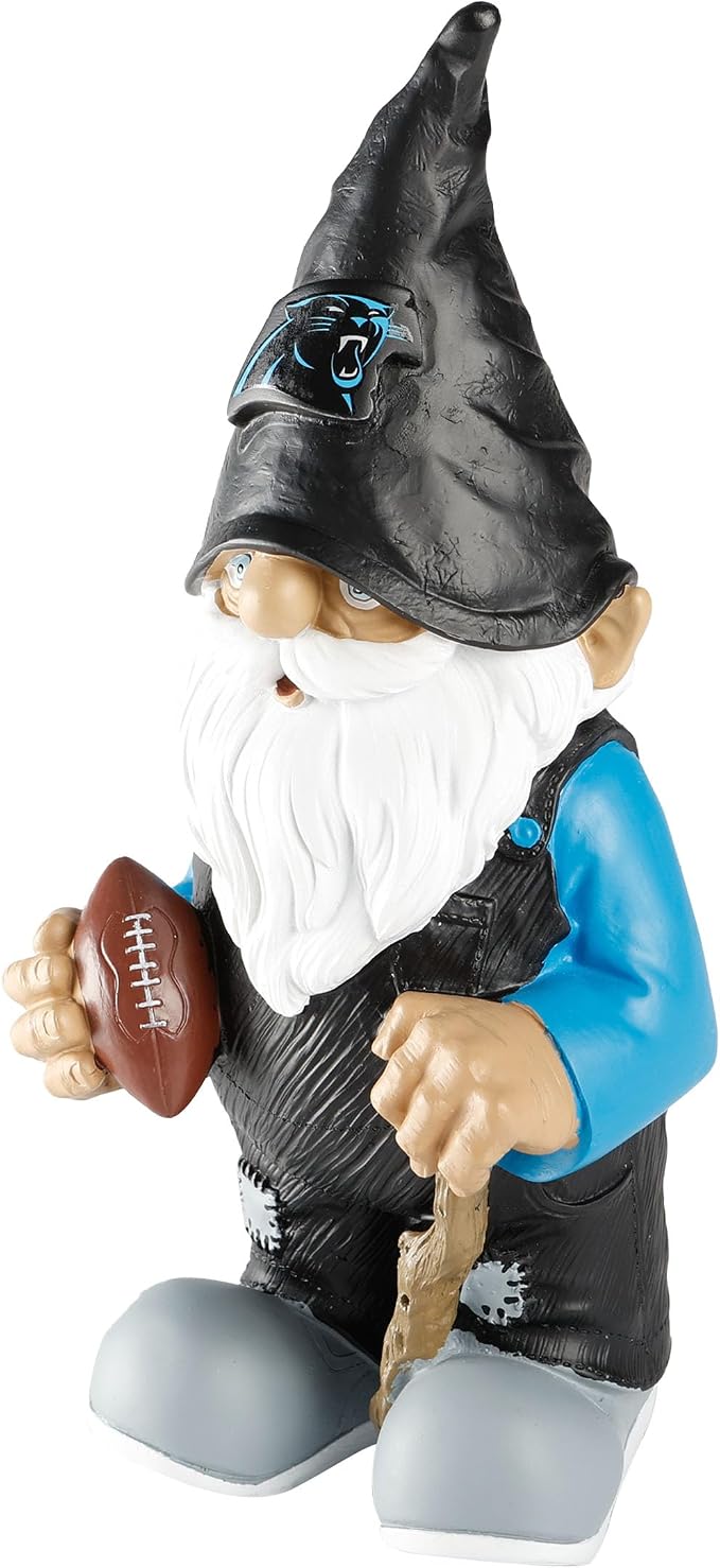 NFL Resin 11.5" Team Logo Outdoor Garden Statue Gnome