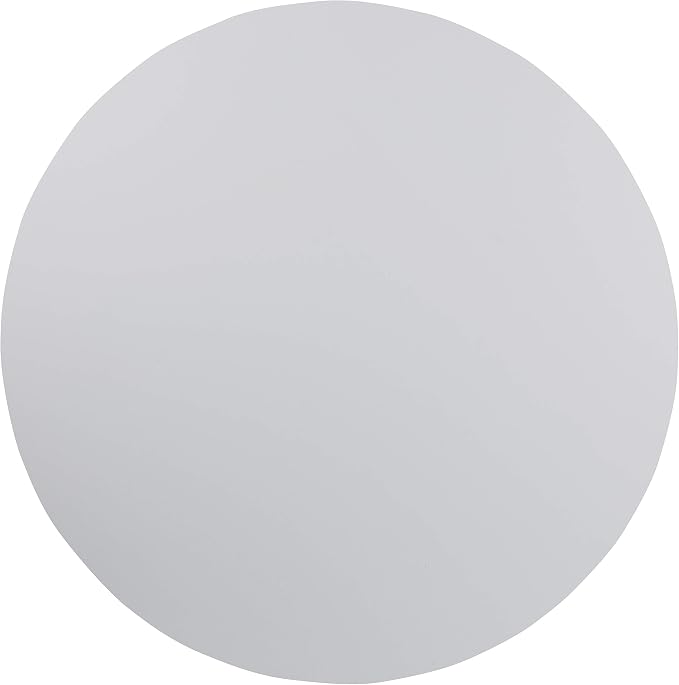 Flash Furniture Elon 6' Round All-Occasion Plastic Folding Event Table, Foldable Portable Banquet Table for Indoor/Outdoor Events, White