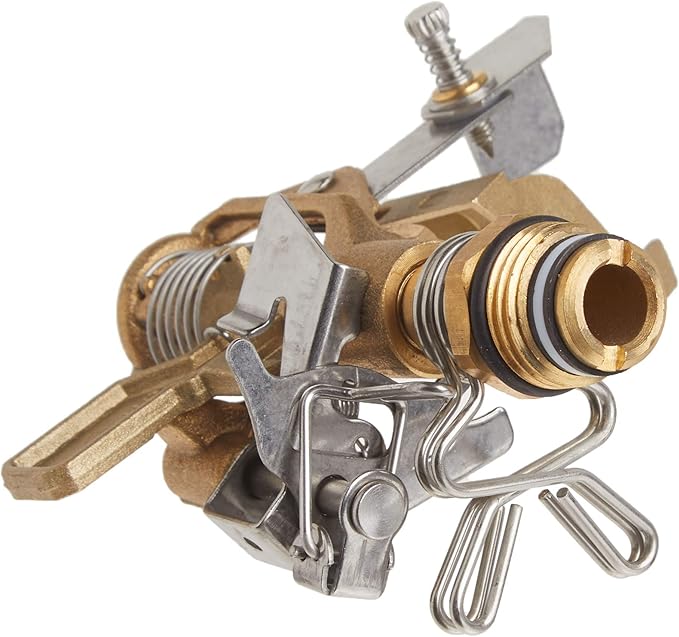 20-Pack Orbit 1/2" BRS Sprinkler Head, Connection, Silver and Gold