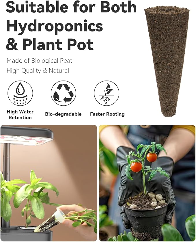 Vegetables Seed Pod Kit Compatible with idoo,Ahopegarden,Gardencube with Radish,Ruby Queen Beet,Cauliflower,Celery,Onion,Broccoli,Swiss Chard,Arugula-Suitable for Hydroponics Growing System(8-Pod)