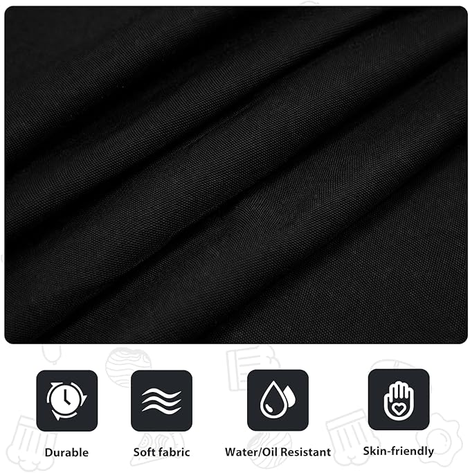 VALOME 2 Pack Kitchen Aprons, Apron for Cooking with 2 Pockets, Unisex Adjustable Neck Strap Chef Aprons for Men Women