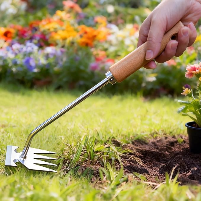 Weed Puller Tool, Weed Pulling Tool, Weeding Tool, Garden Tools, Weed Remover Tool, Stainless Steel, Anti-Detachment, Gardening Essentials, Gardening Hand Tools for Backyard Planting Weeding