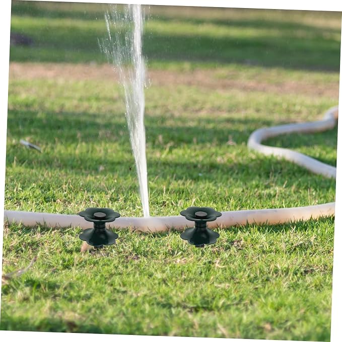 3pcs Hose Guards for Flower Beds Lawn Hose Winding Wheels Garden Watering Guide Spikes