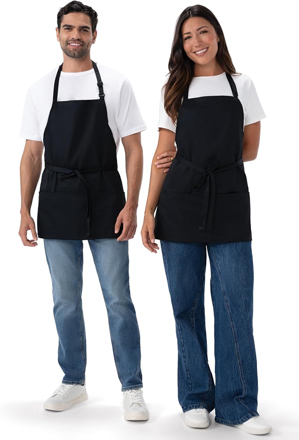 Chef Works Unisex Three Pocket Apron