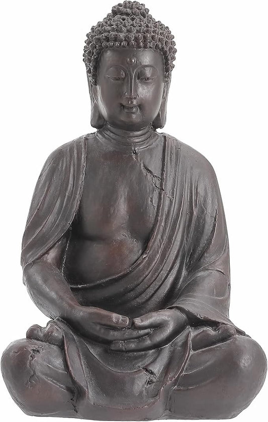 14" Buddha Statue Outdoor, Buddha Statues Home Indoor, Zen Decor Buda Garden