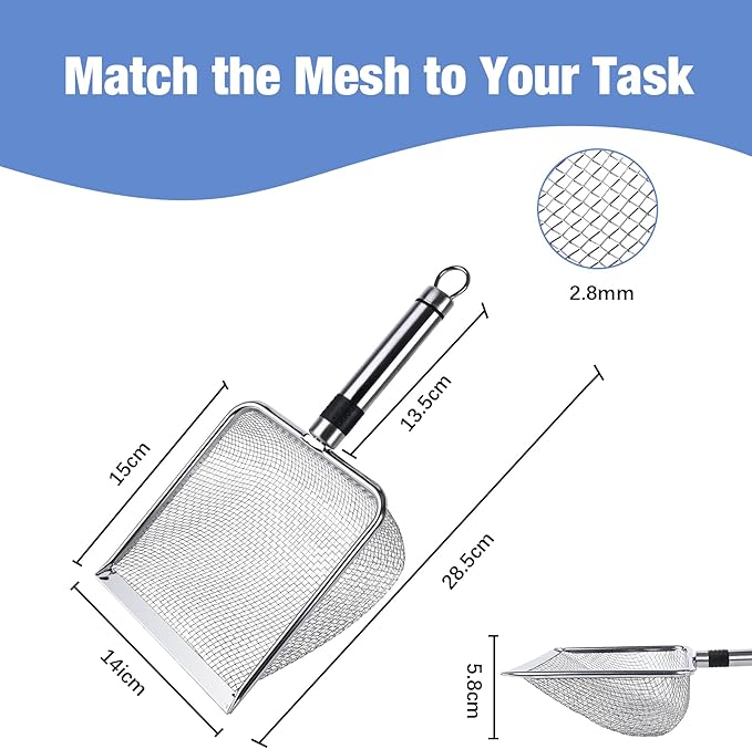 Gardening Soil Sifter (1 Set, 2.8mm)