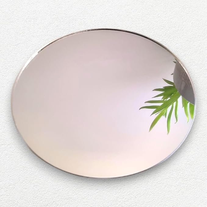Safety Circle Garden Mirrors 40cm Diameter with Fixers