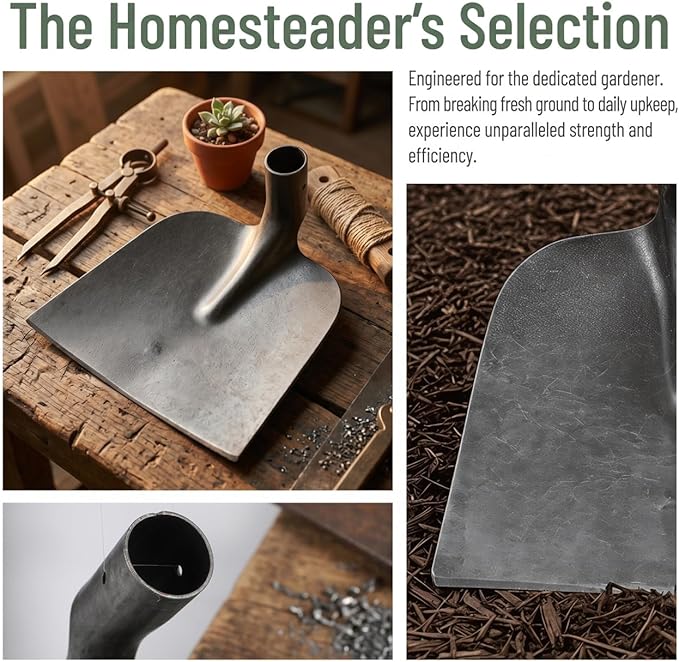 DOITOOL Garden Hoe Head: Hand Hoe Heads Replacement Agriculture Farming Tools Digging Gardening Tools for Agriculture Weeding Planting Loosening