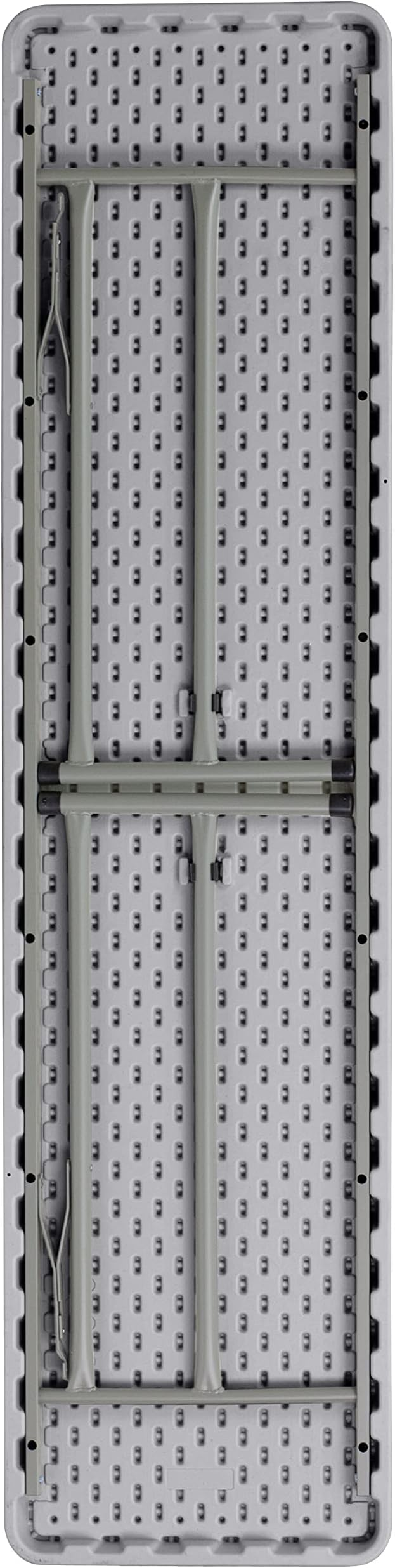 Flash Furniture Kathryn Commercial Grade 6-Foot Gray Plastic Folding Training Table