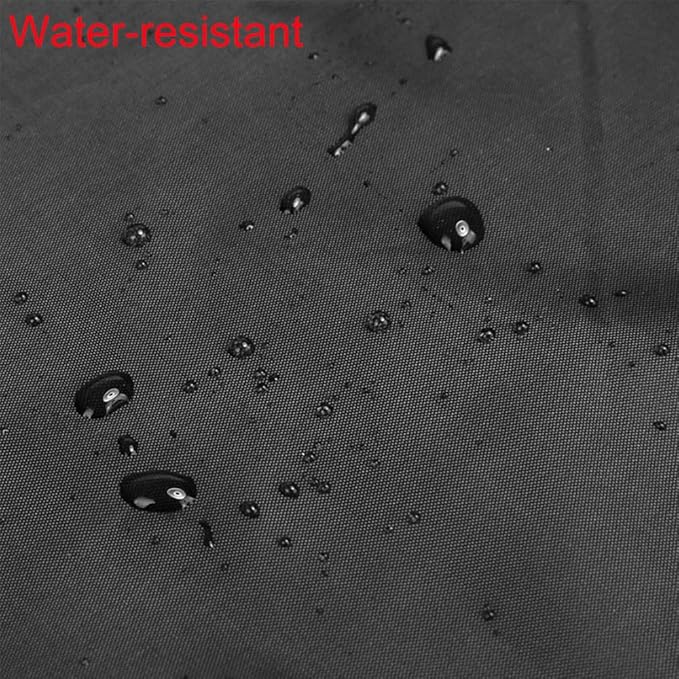 Outdoor Garden Fountain Covers Waterproof Dustproof Statue Protective Cover for Winter Patio Water Fountains Statues Black 48"x68" Fountain Cover