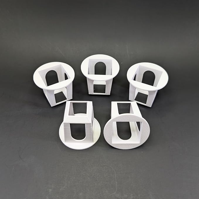 Grow Cubes for Hydroponic System/Compatible with Gardyn (10 Grow Cubes + 10 Regular Mouth MJ Adapters)