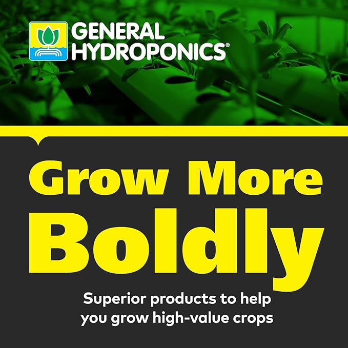 General Hydroponics Flora Series: FloraMicro, FloraBloom, FloraGro - 3-Part Hydroponic Nutrient System, 1 qt. Bottles