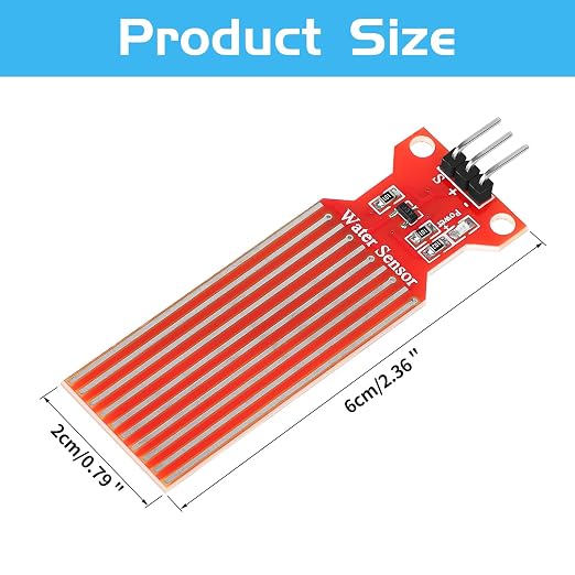 20pcs Water Level Sensor Module Droplet Water Sensor Rainwater Liquid Detect Depth for Arduino Raspberry Pi