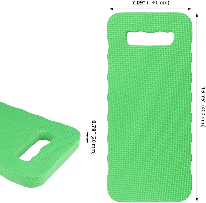 9 Pack 16 Inch Thickened Garden Kneeling Pad, Lightweight and Portable Foam Knee Pads Kneeler Mat for Gardening, Yoga, Prayer and Exercise, 3 Colors