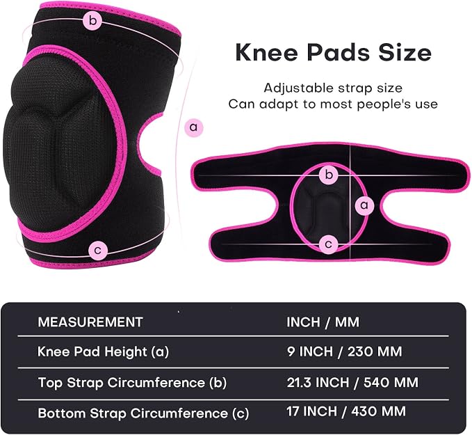 Women Men Knee Pad Suitable for House Working, Floor and Carpet Cleaning, Gardening Maintain, Construction Work, High Elastic Fabric Men Knee Pads Protect Knee Safety